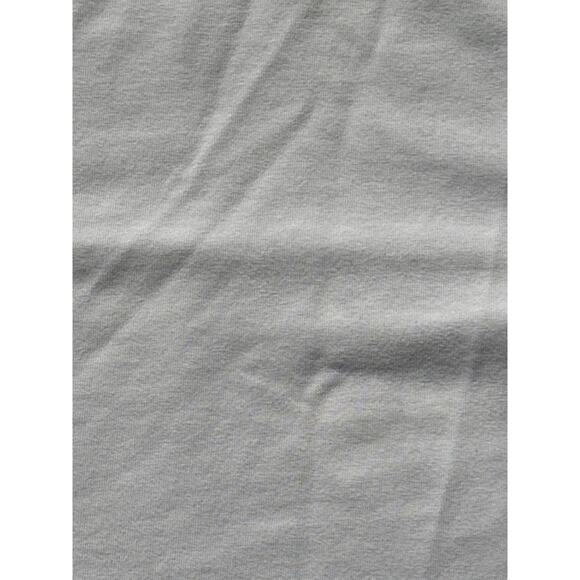 Nike center swoosh white black turtleneck crop top white women’s Large 17x17 - Picture 3 of 4